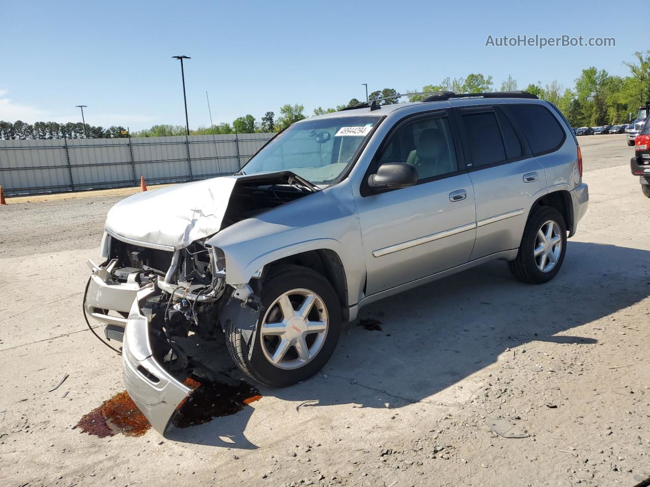 2008 Gmc Envoy  Silver vin: 1GKDS13SX82107883