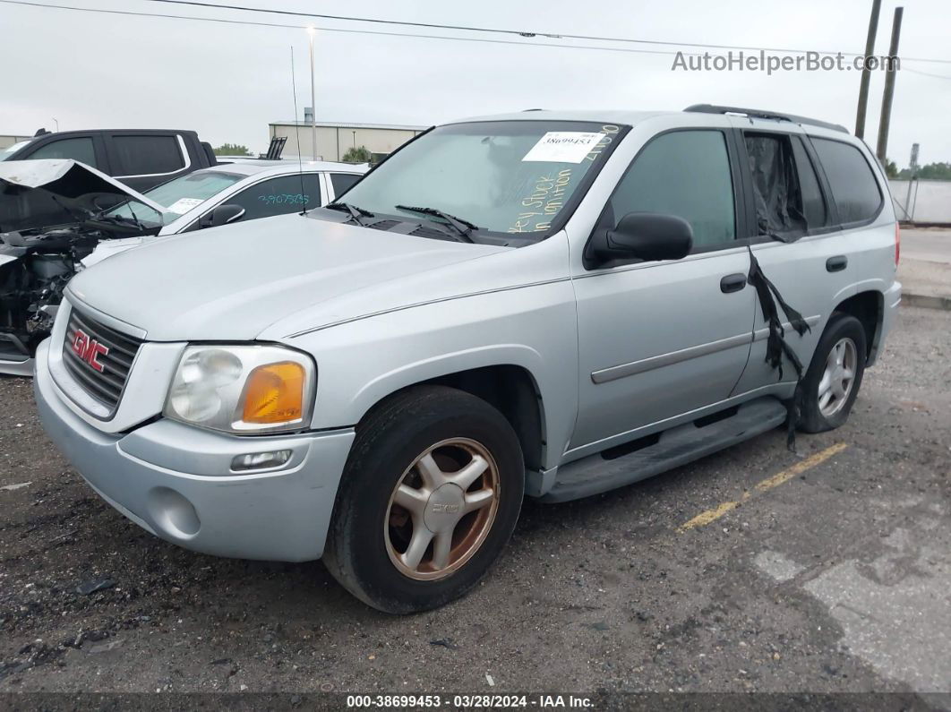 2008 Gmc Envoy Sle Silver vin: 1GKDS13SX82217090