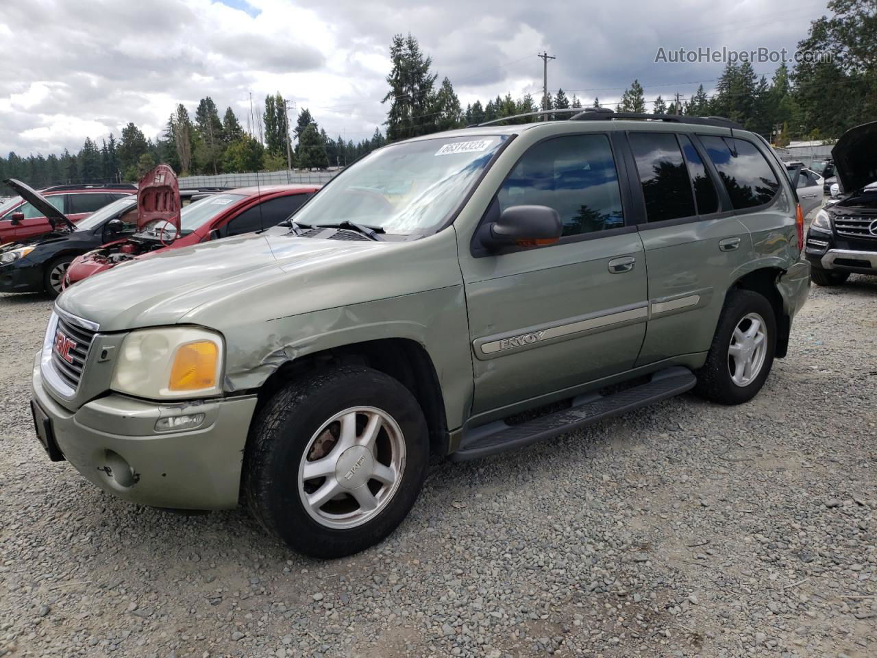 2003 Gmc Envoy  Tan vin: 1GKDT13S032177740