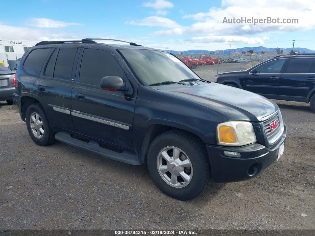 2003 Gmc Envoy Slt Black vin: 1GKDT13S032234745