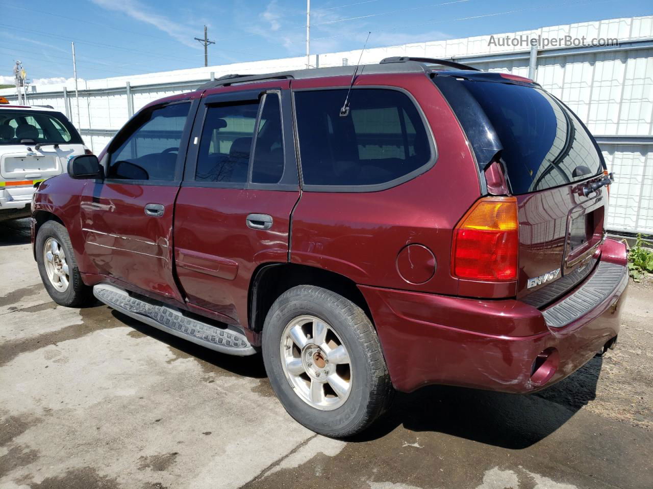 2003 Gmc Envoy  Burgundy vin: 1GKDT13S032310271