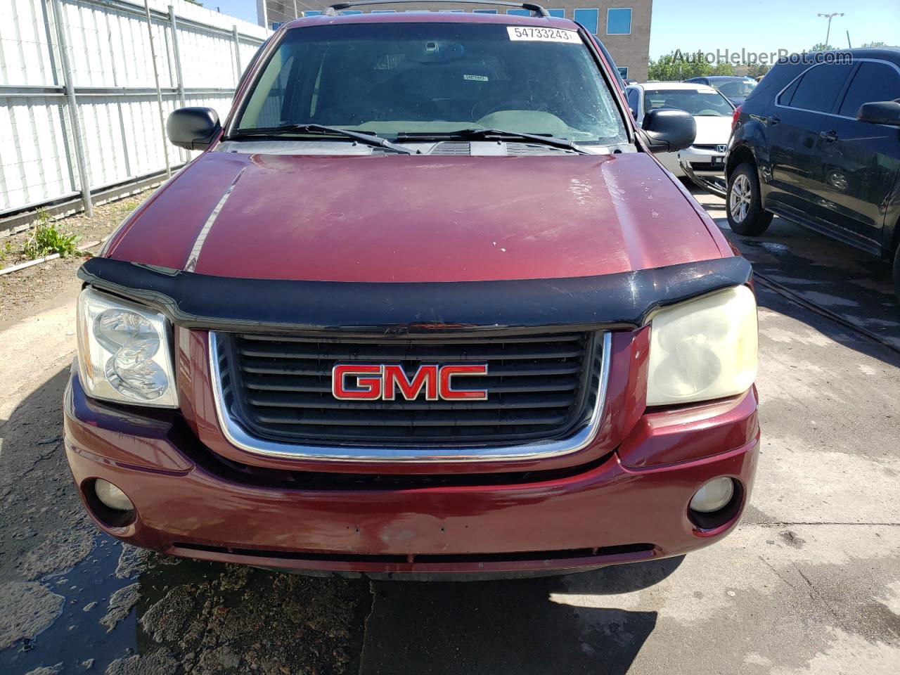 2003 Gmc Envoy  Burgundy vin: 1GKDT13S032310271