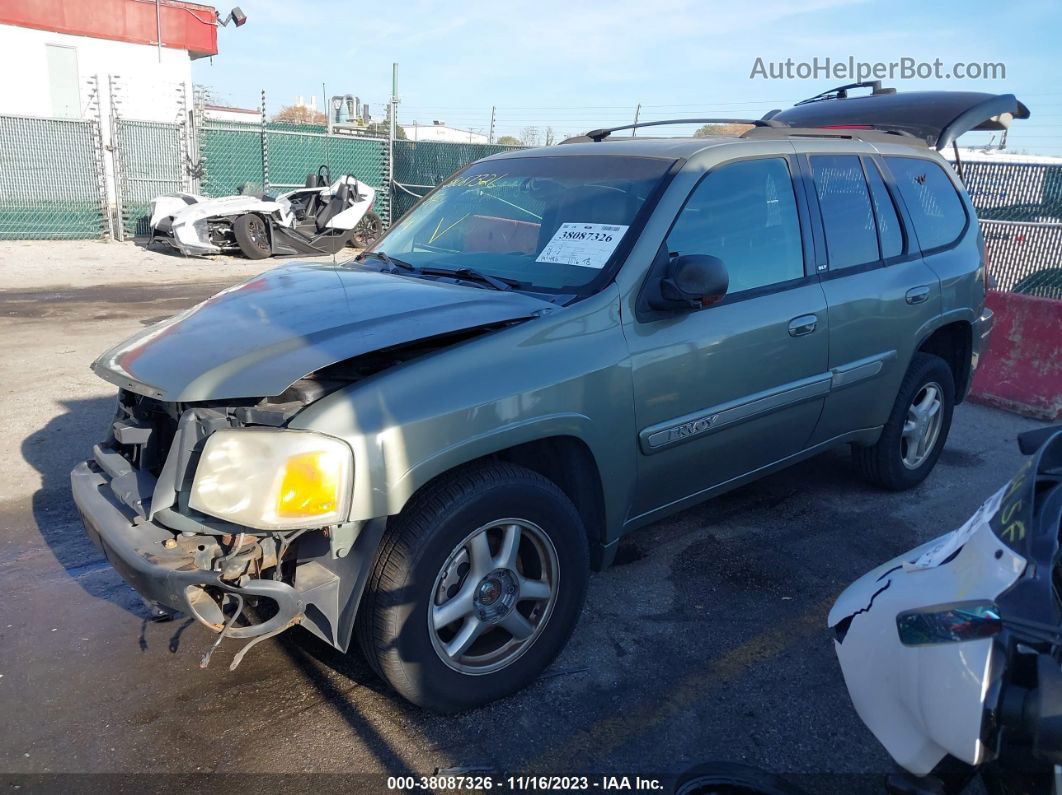 2003 Gmc Envoy Slt Green vin: 1GKDT13S032329774