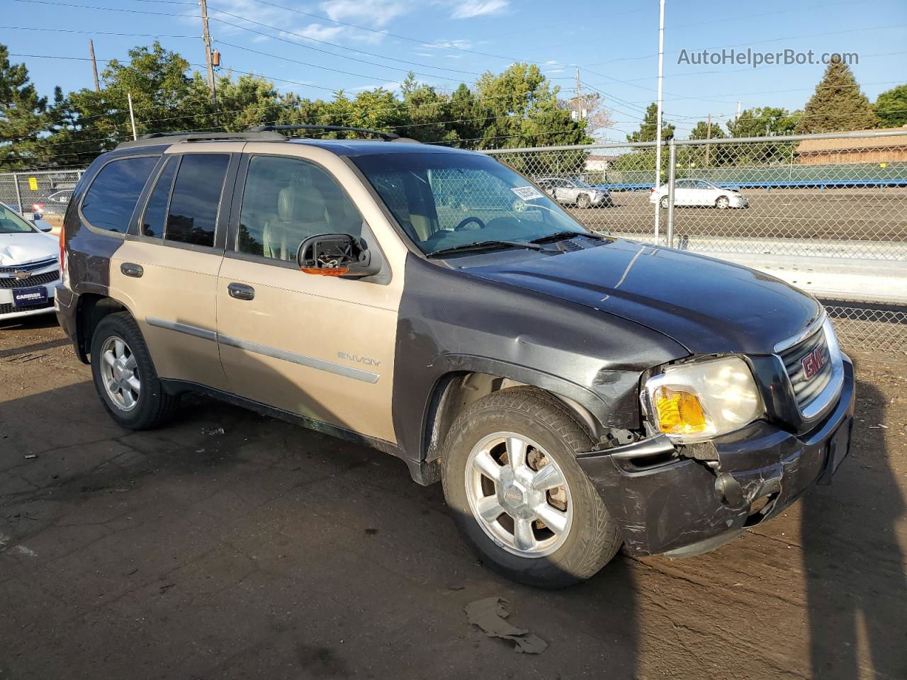 2003 Gmc Envoy  Серый vin: 1GKDT13S032340192