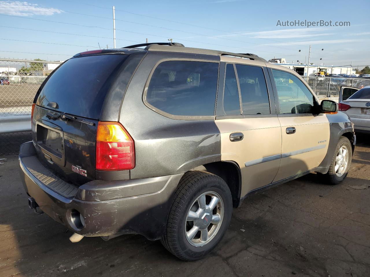 2003 Gmc Envoy  Серый vin: 1GKDT13S032340192