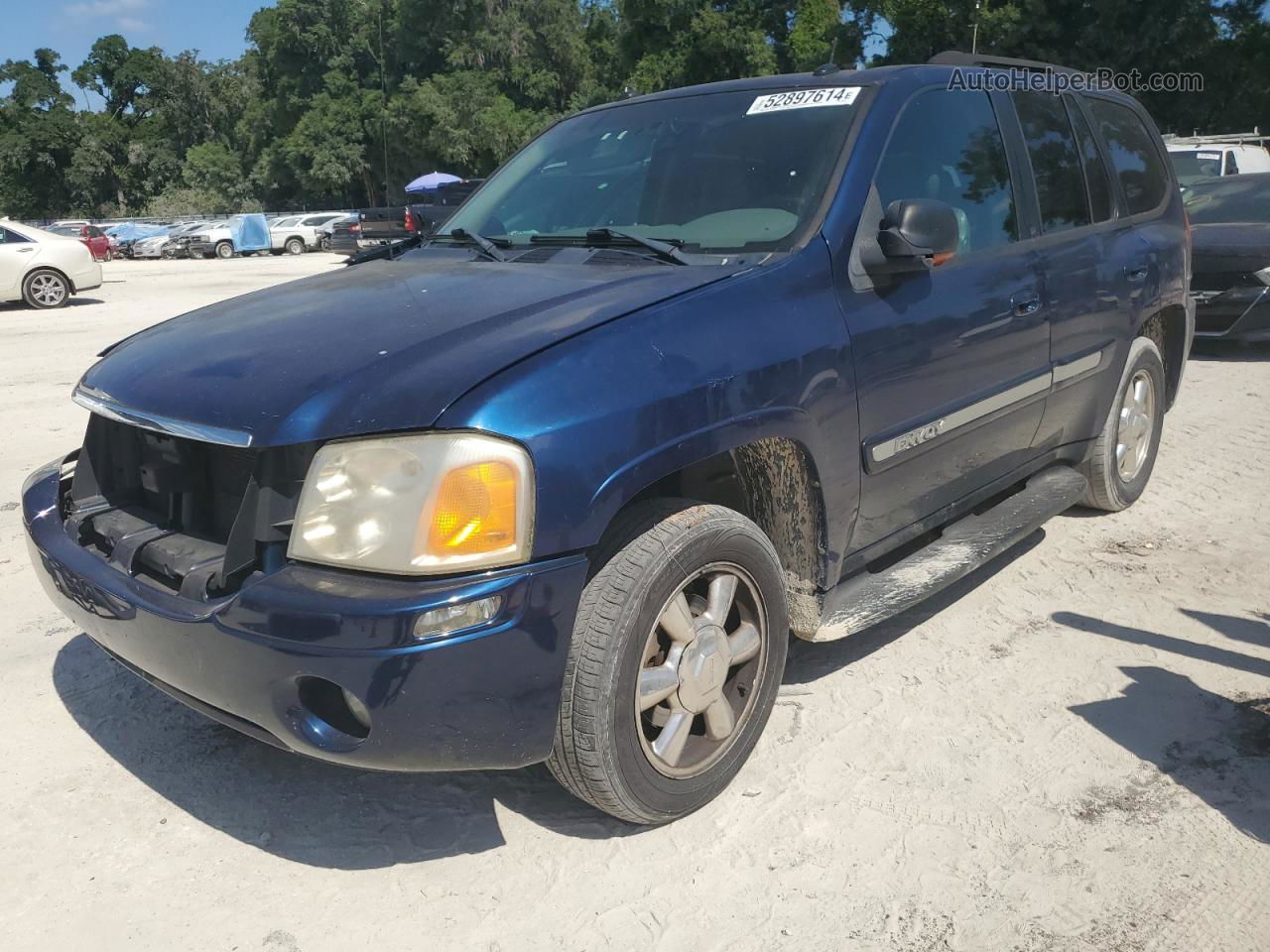 2004 Gmc Envoy  Blue vin: 1GKDT13S042208616