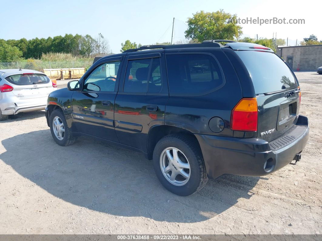 2004 Gmc Envoy Sle Черный vin: 1GKDT13S042370214