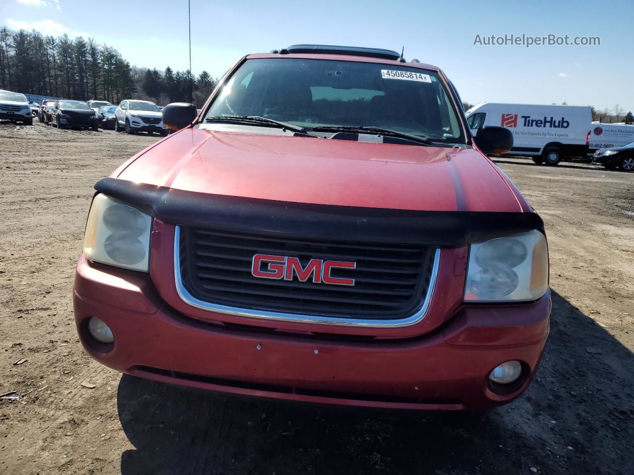 2004 Gmc Envoy  Maroon vin: 1GKDT13S042429469