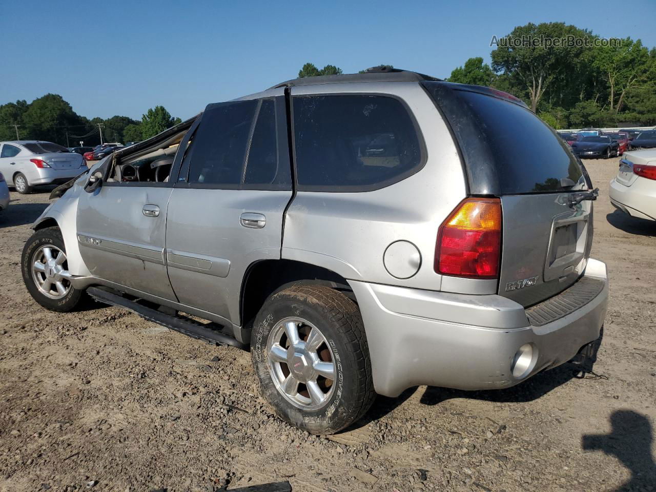 2005 Gmc Envoy  Silver vin: 1GKDT13S052104256