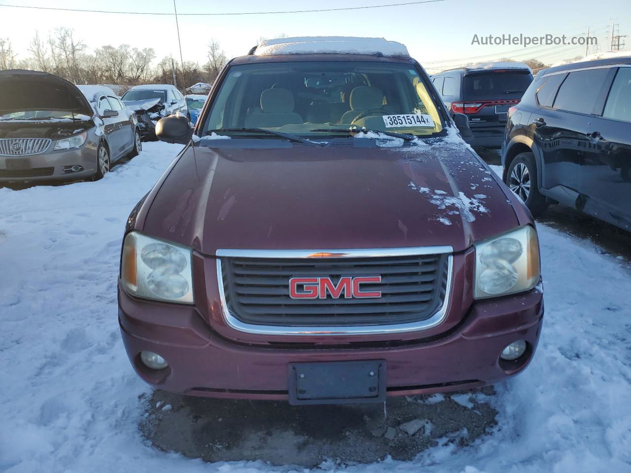 2005 Gmc Envoy  Burgundy vin: 1GKDT13S052217236