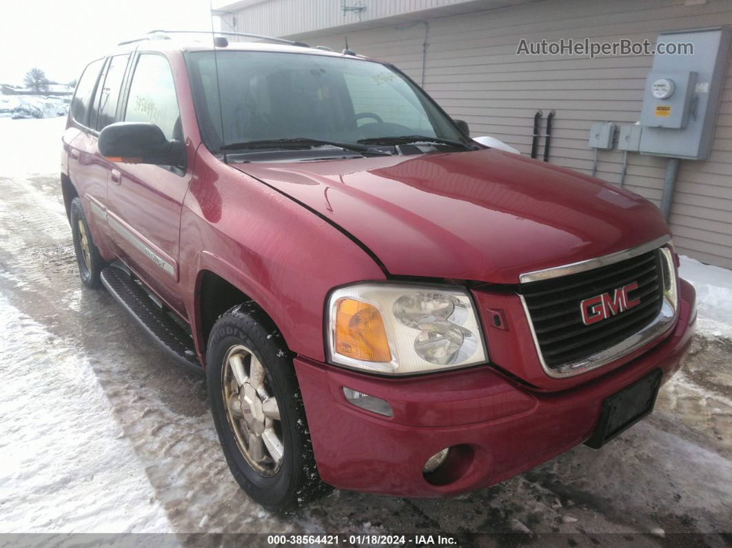 2005 Gmc Envoy Slt Red vin: 1GKDT13S052229192