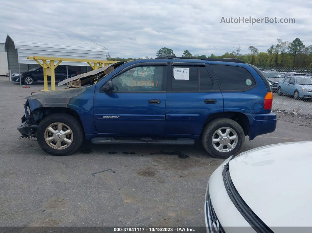 2005 Gmc Envoy Sle Blue vin: 1GKDT13S052296150