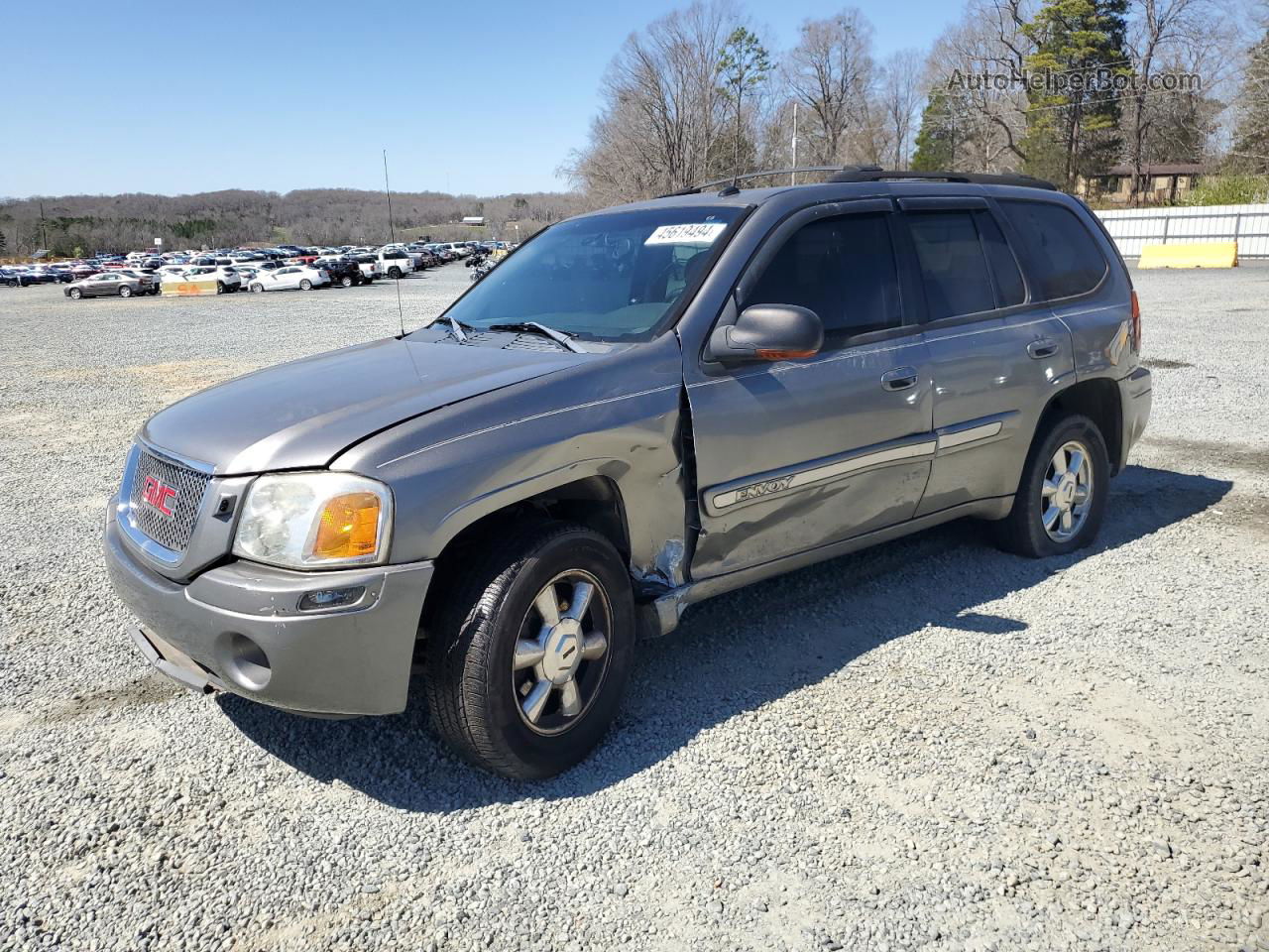 2005 Gmc Envoy  Silver vin: 1GKDT13S052302478