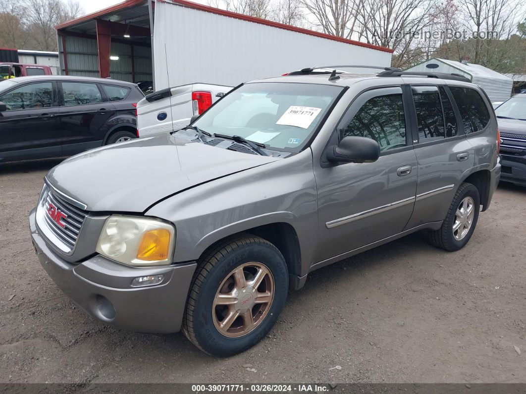 2007 Gmc Envoy Slt Gray vin: 1GKDT13S072175850