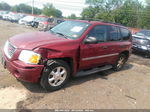 2007 Gmc Envoy Sle Maroon vin: 1GKDT13S072187657