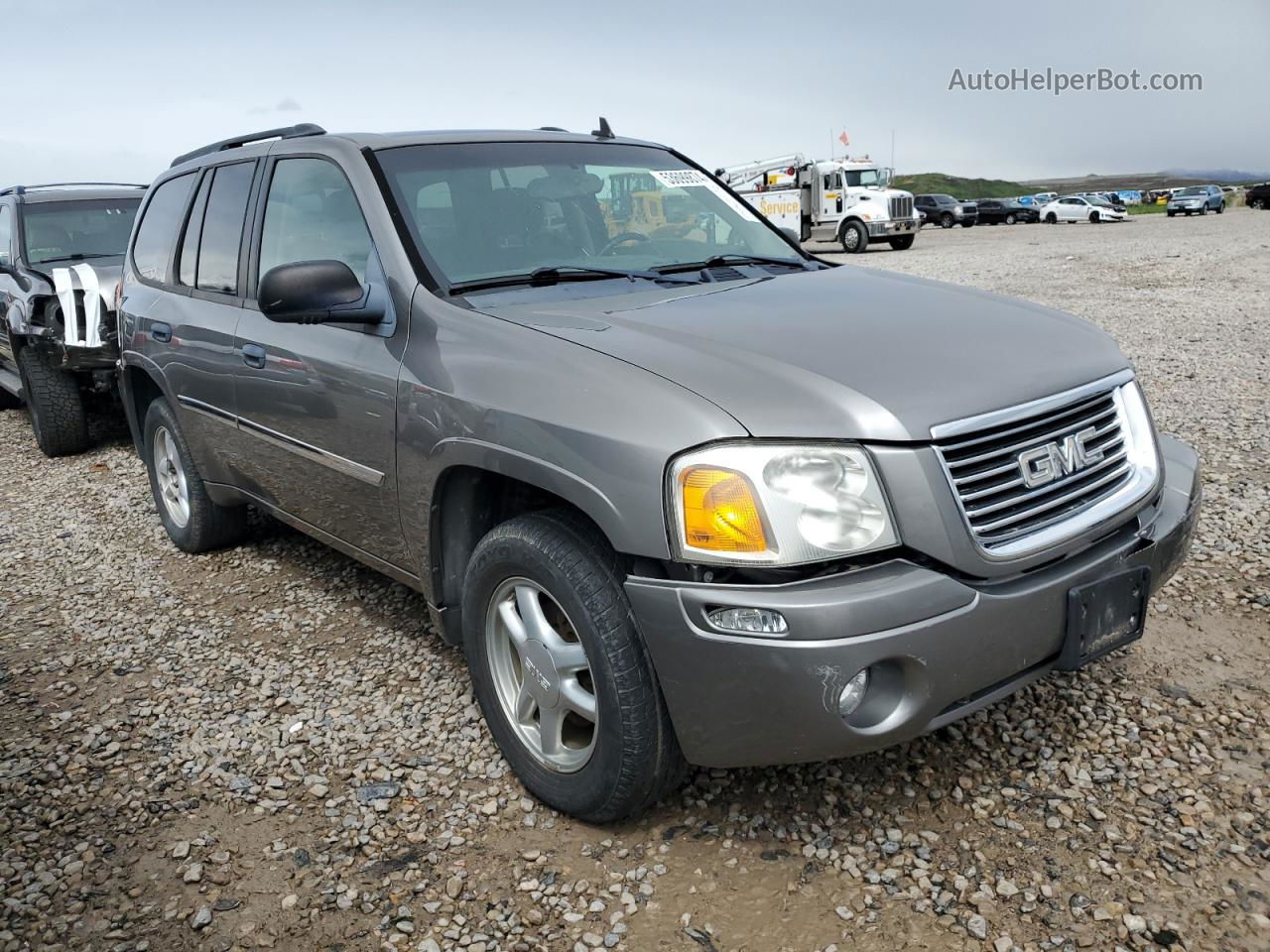 2008 Gmc Envoy  Gray vin: 1GKDT13S082119859