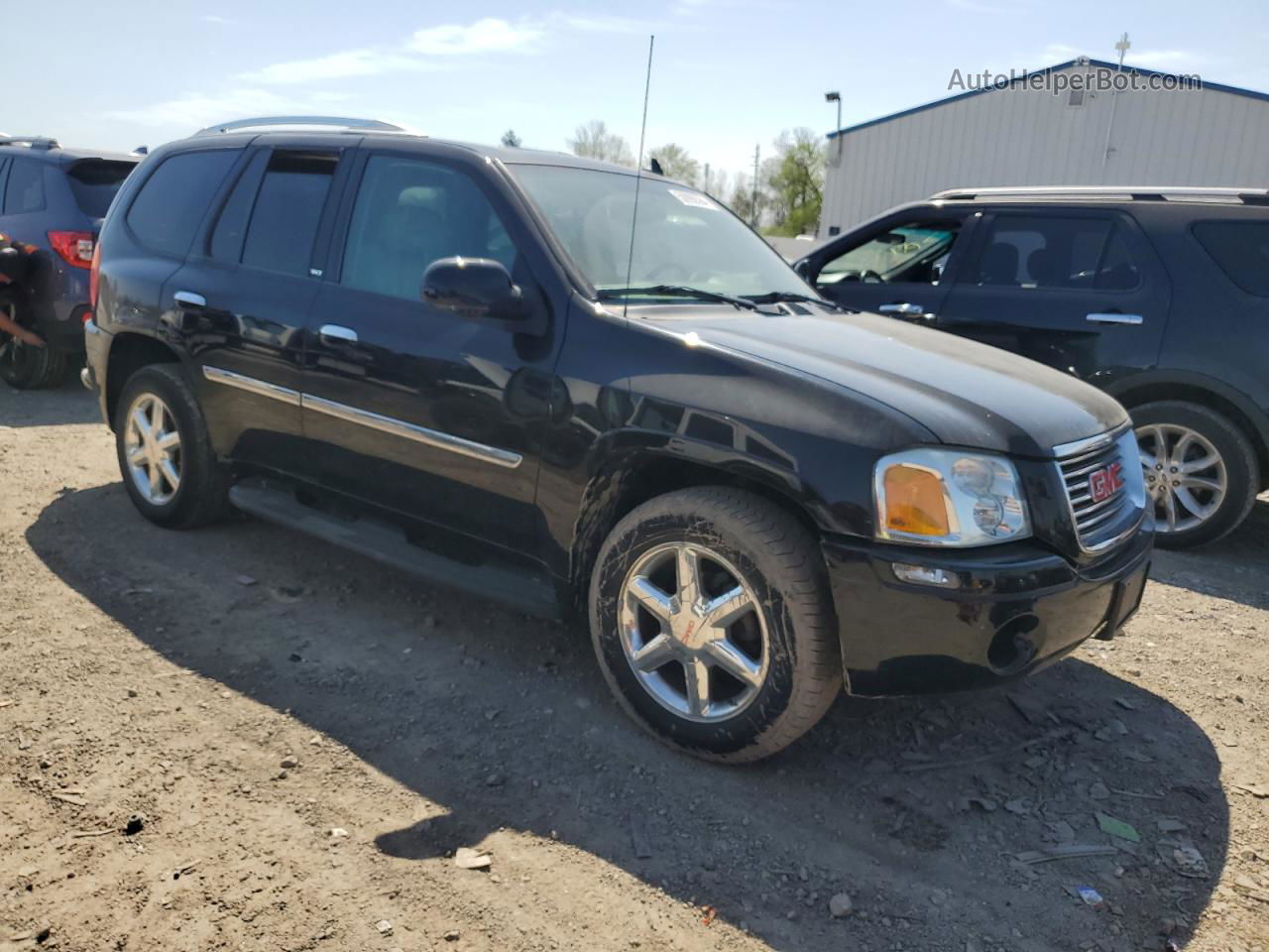 2008 Gmc Envoy  Black vin: 1GKDT13S082262861