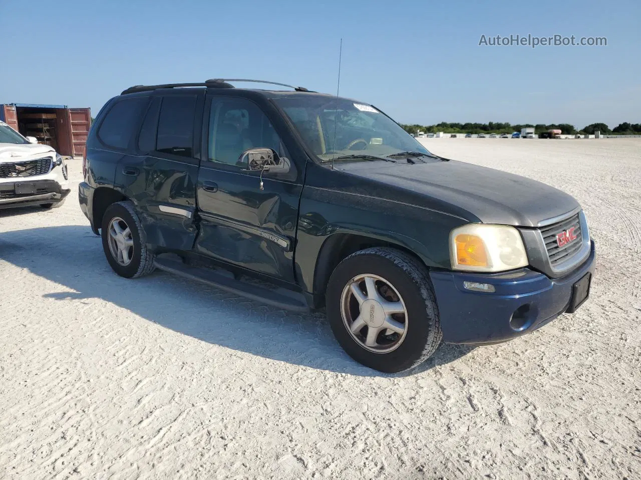 2003 Gmc Envoy  Green vin: 1GKDT13S132136887