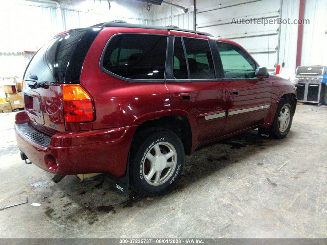 2003 Gmc Envoy Slt Maroon vin: 1GKDT13S132190013