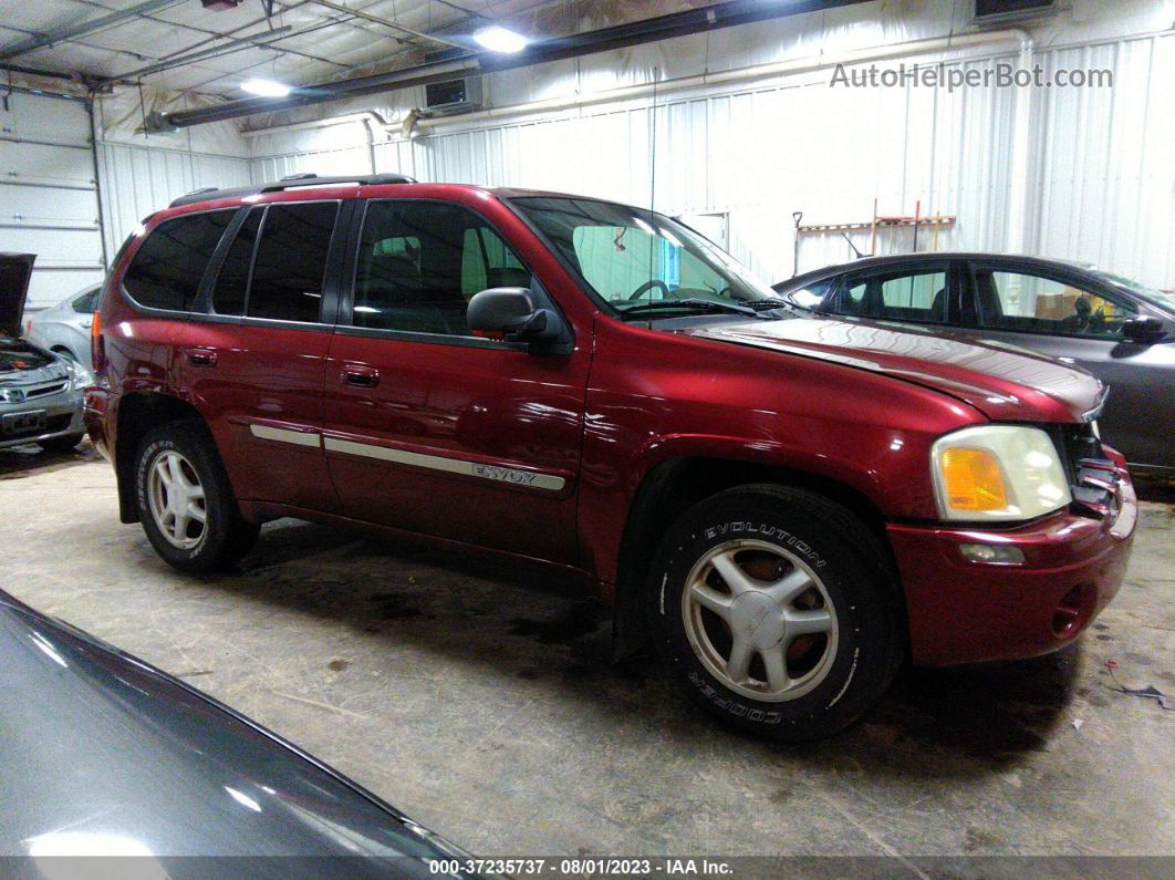 2003 Gmc Envoy Slt Maroon vin: 1GKDT13S132190013