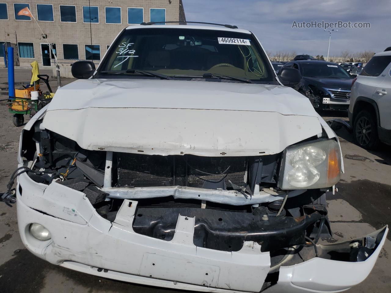 2003 Gmc Envoy  White vin: 1GKDT13S132244183