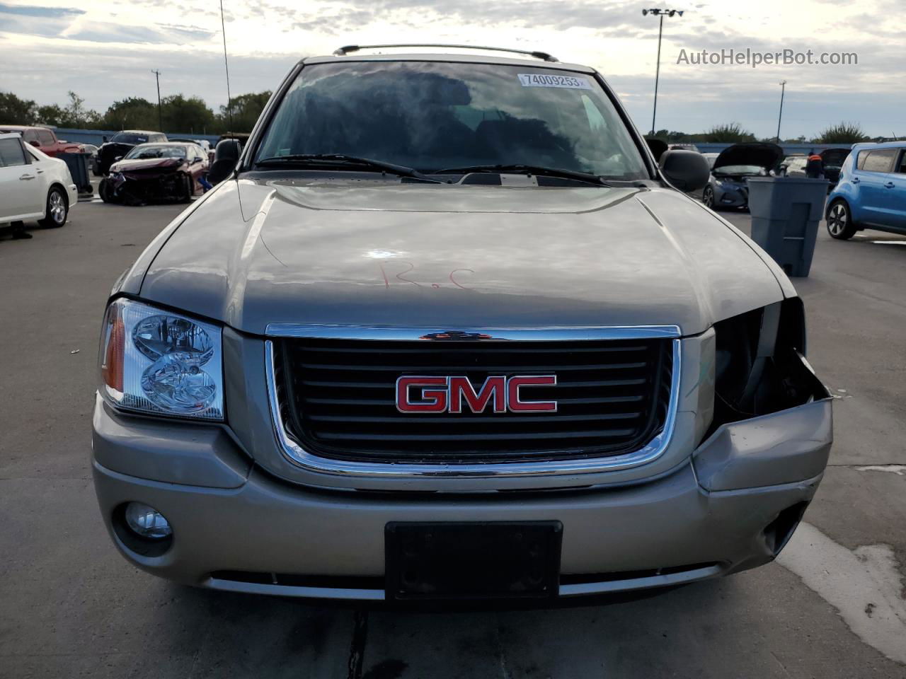 2003 Gmc Envoy  Серебряный vin: 1GKDT13S132299846