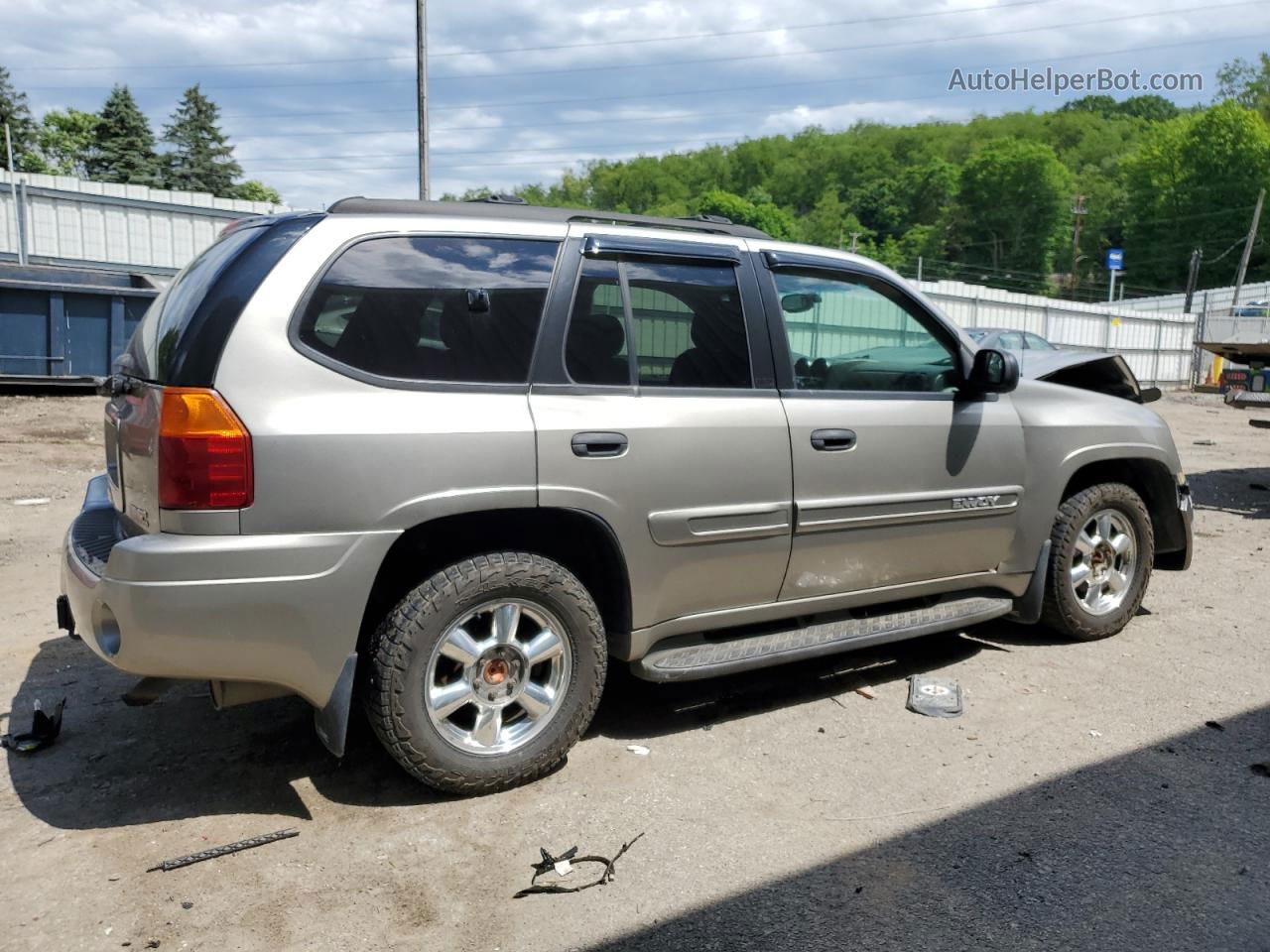 2003 Gmc Envoy  Gold vin: 1GKDT13S132327936