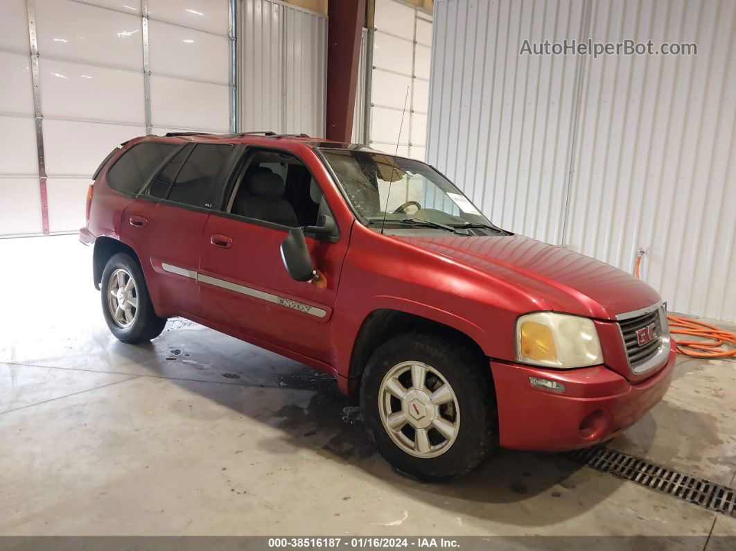 2003 Gmc Envoy Slt Red vin: 1GKDT13S132361407