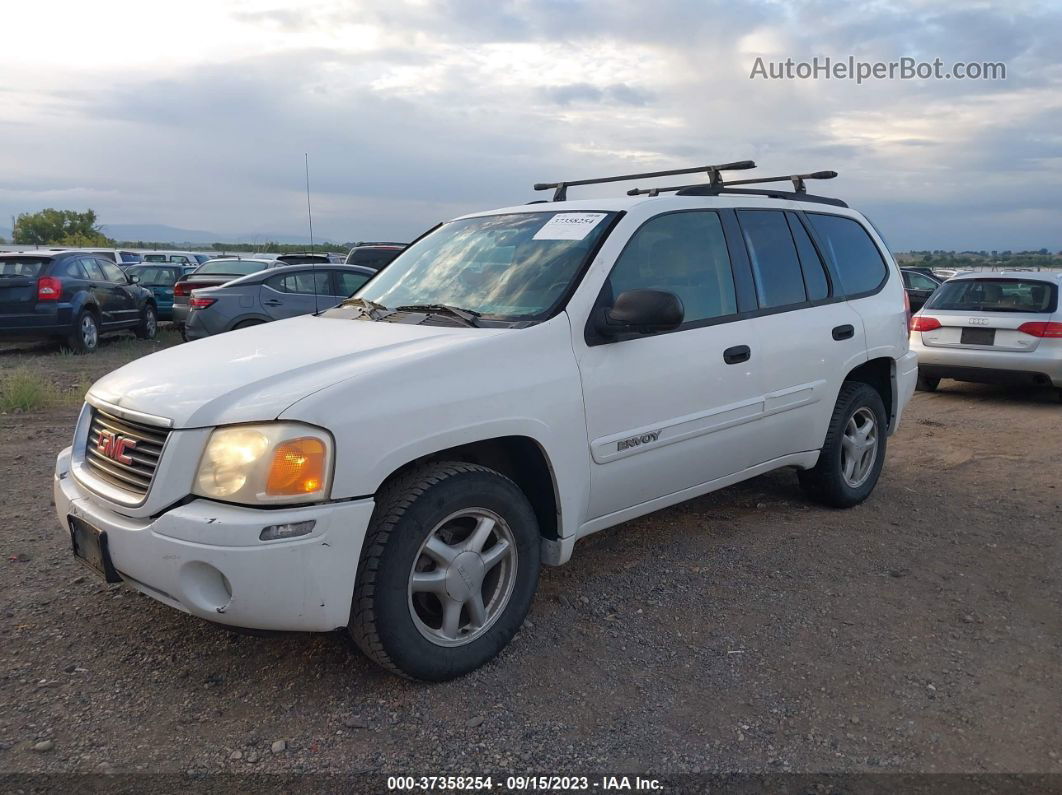 2004 Gmc Envoy Sle Белый vin: 1GKDT13S142212142