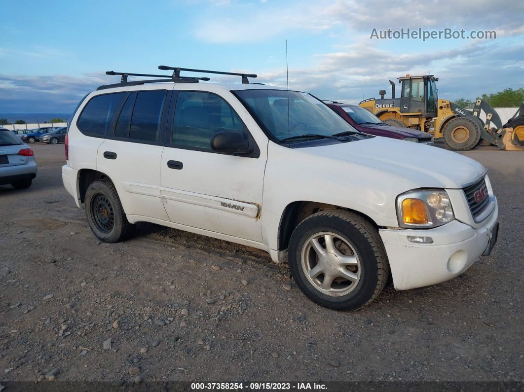 2004 Gmc Envoy Sle White vin: 1GKDT13S142212142