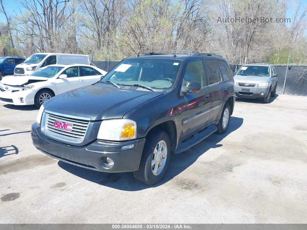 2004 Gmc Envoy Slt Gray vin: 1GKDT13S142352675