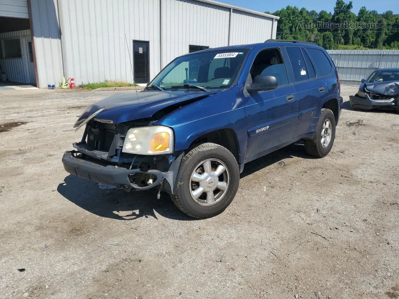 2004 Gmc Envoy  Blue vin: 1GKDT13S142362963