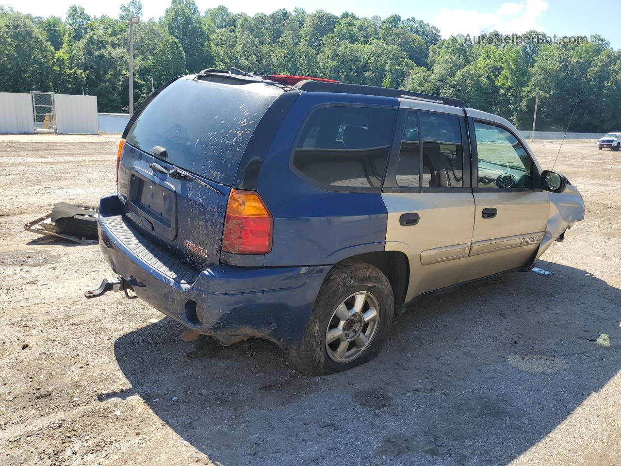 2004 Gmc Envoy  Blue vin: 1GKDT13S142362963