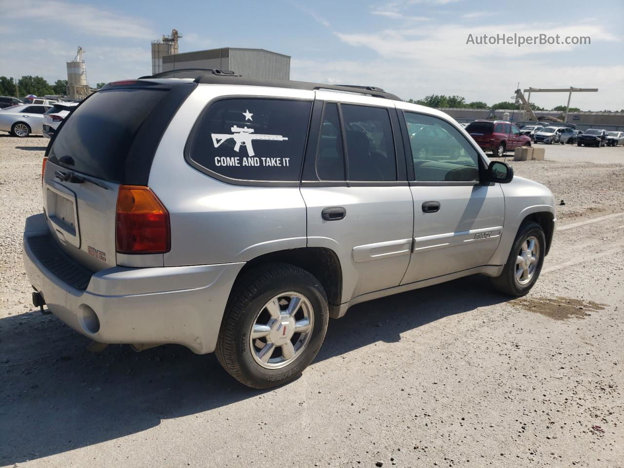 2004 Gmc Envoy  Silver vin: 1GKDT13S142382095