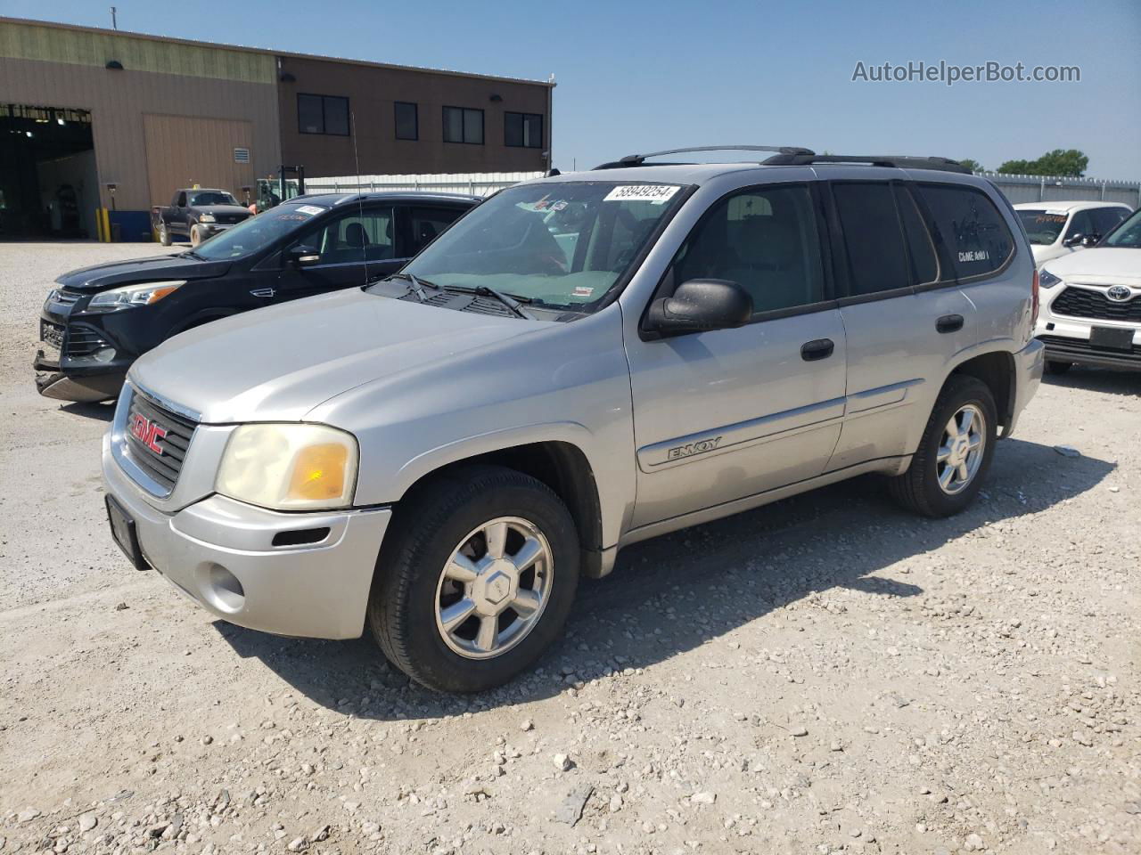 2004 Gmc Envoy  Silver vin: 1GKDT13S142382095