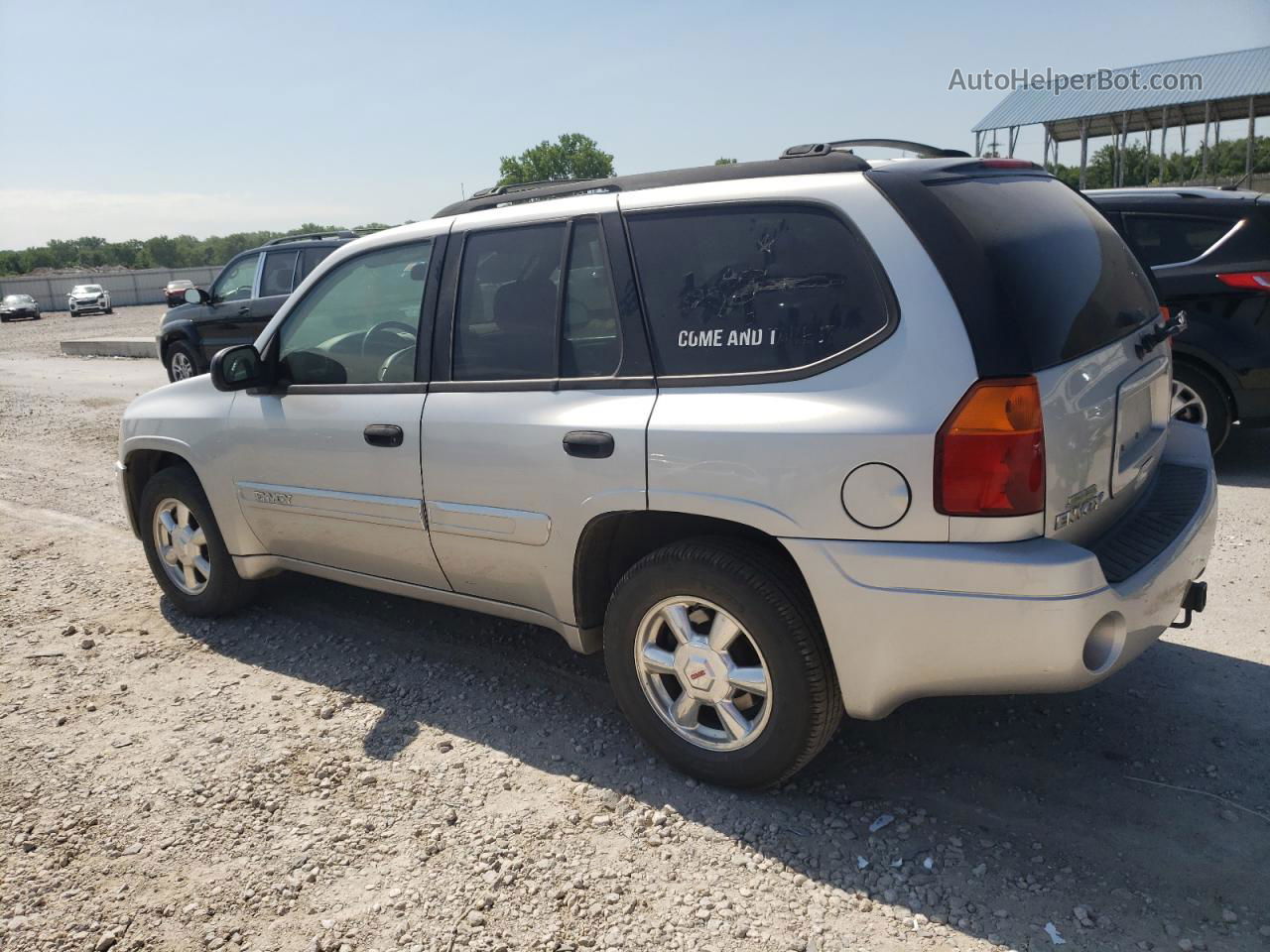 2004 Gmc Envoy  Silver vin: 1GKDT13S142382095