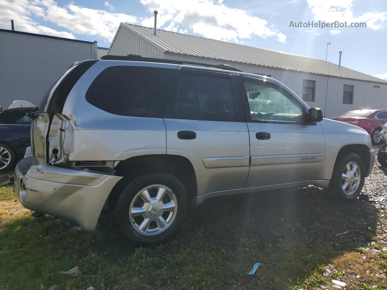 2005 Gmc Envoy  Silver vin: 1GKDT13S152104430