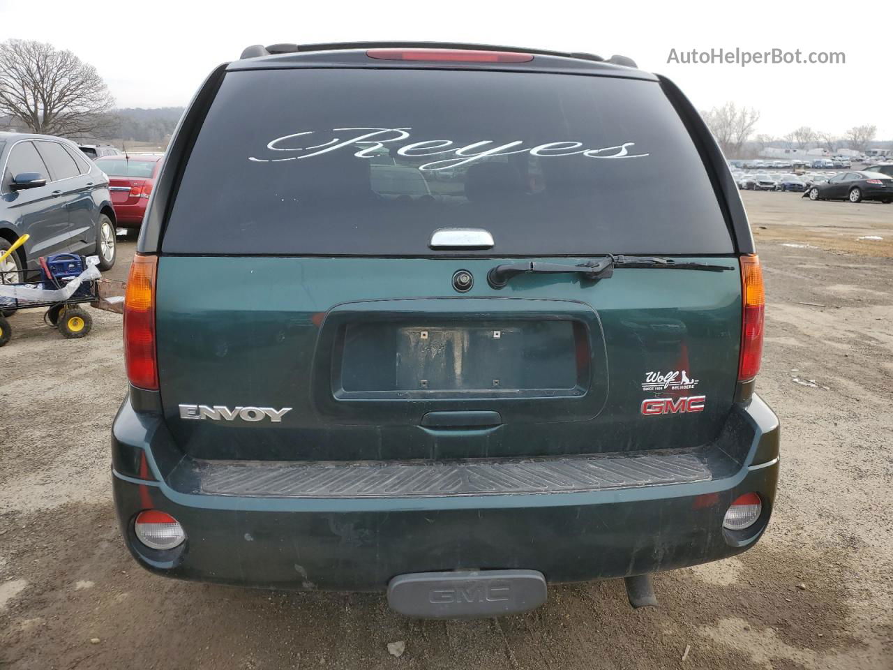 2005 Gmc Envoy Зеленый vin: 1GKDT13S152157130