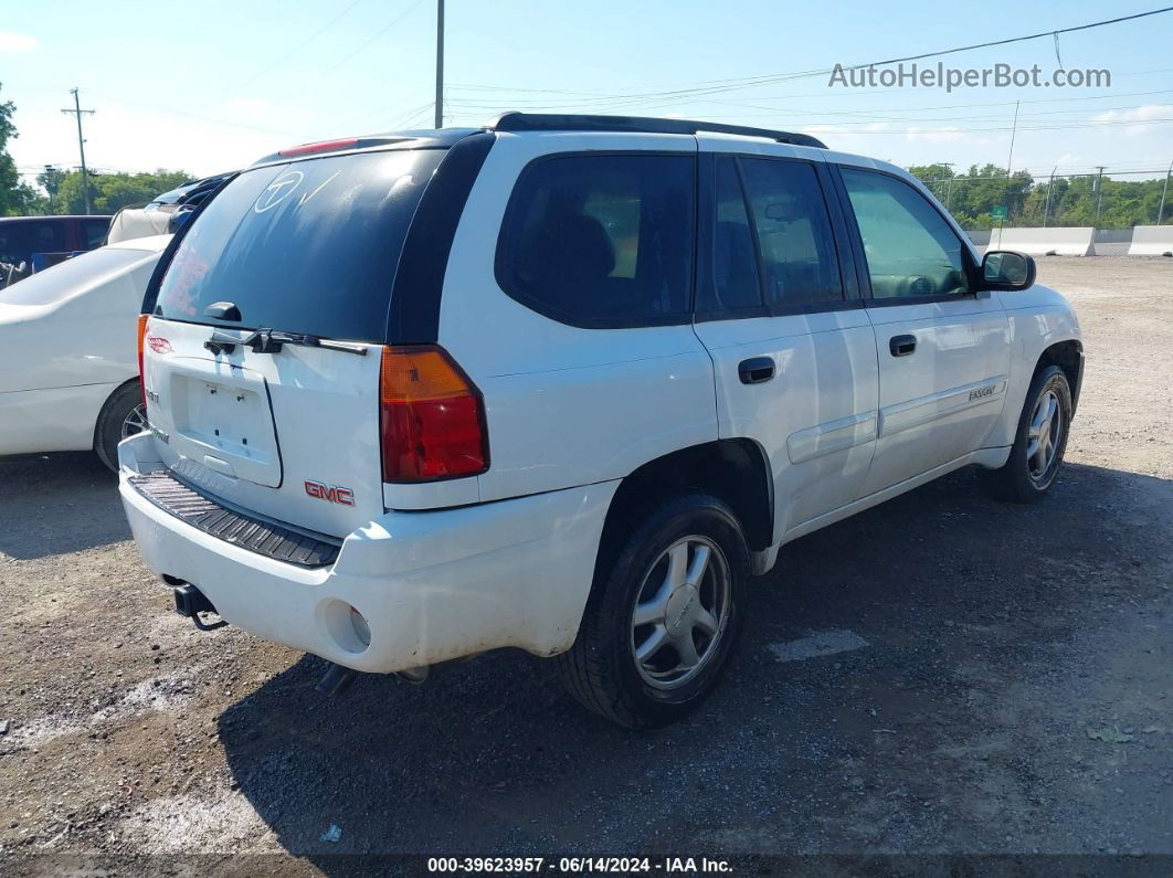 2005 Gmc Envoy Sle White vin: 1GKDT13S152206763