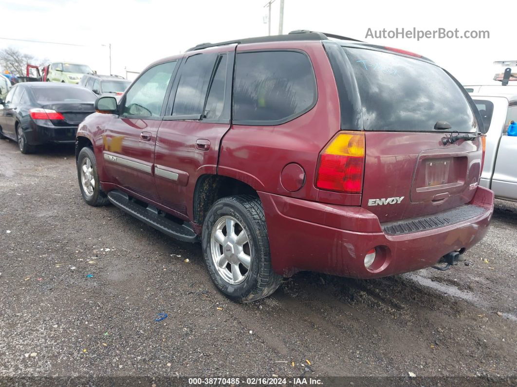 2005 Gmc Envoy Slt Burgundy vin: 1GKDT13S152327860