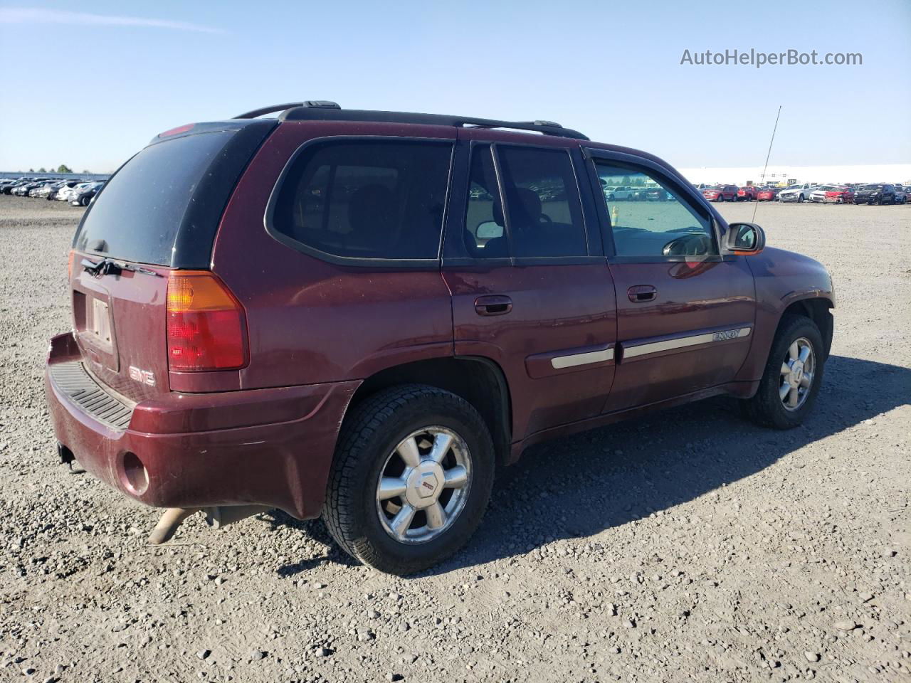 2005 Gmc Envoy  Maroon vin: 1GKDT13S152355528