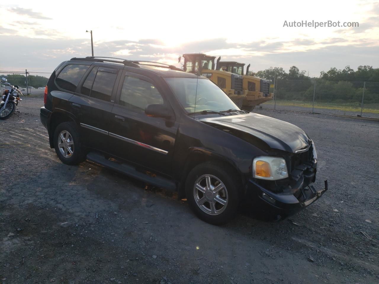 2007 Gmc Envoy  Черный vin: 1GKDT13S172283216