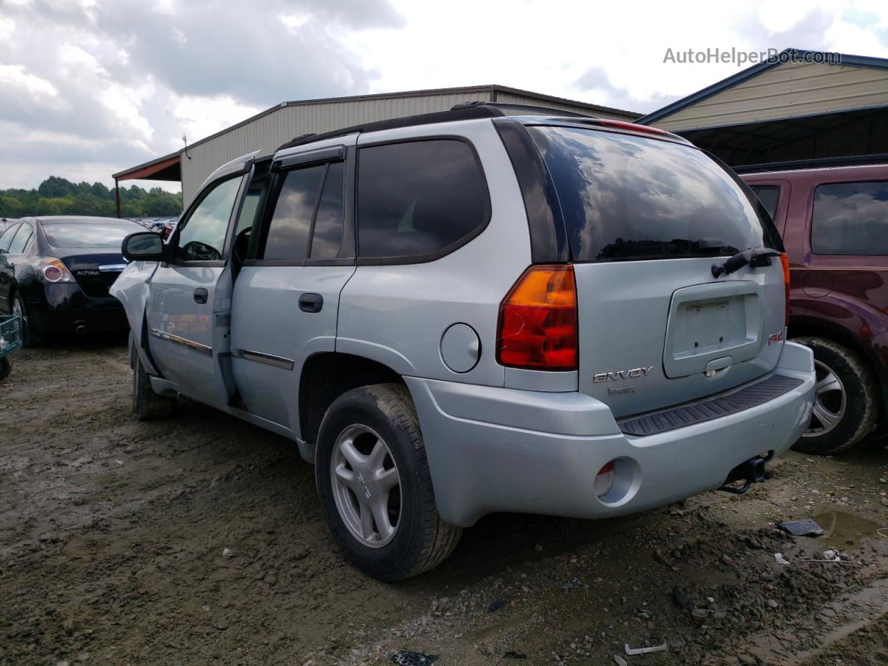 2007 Gmc Envoy  Silver vin: 1GKDT13S172285127