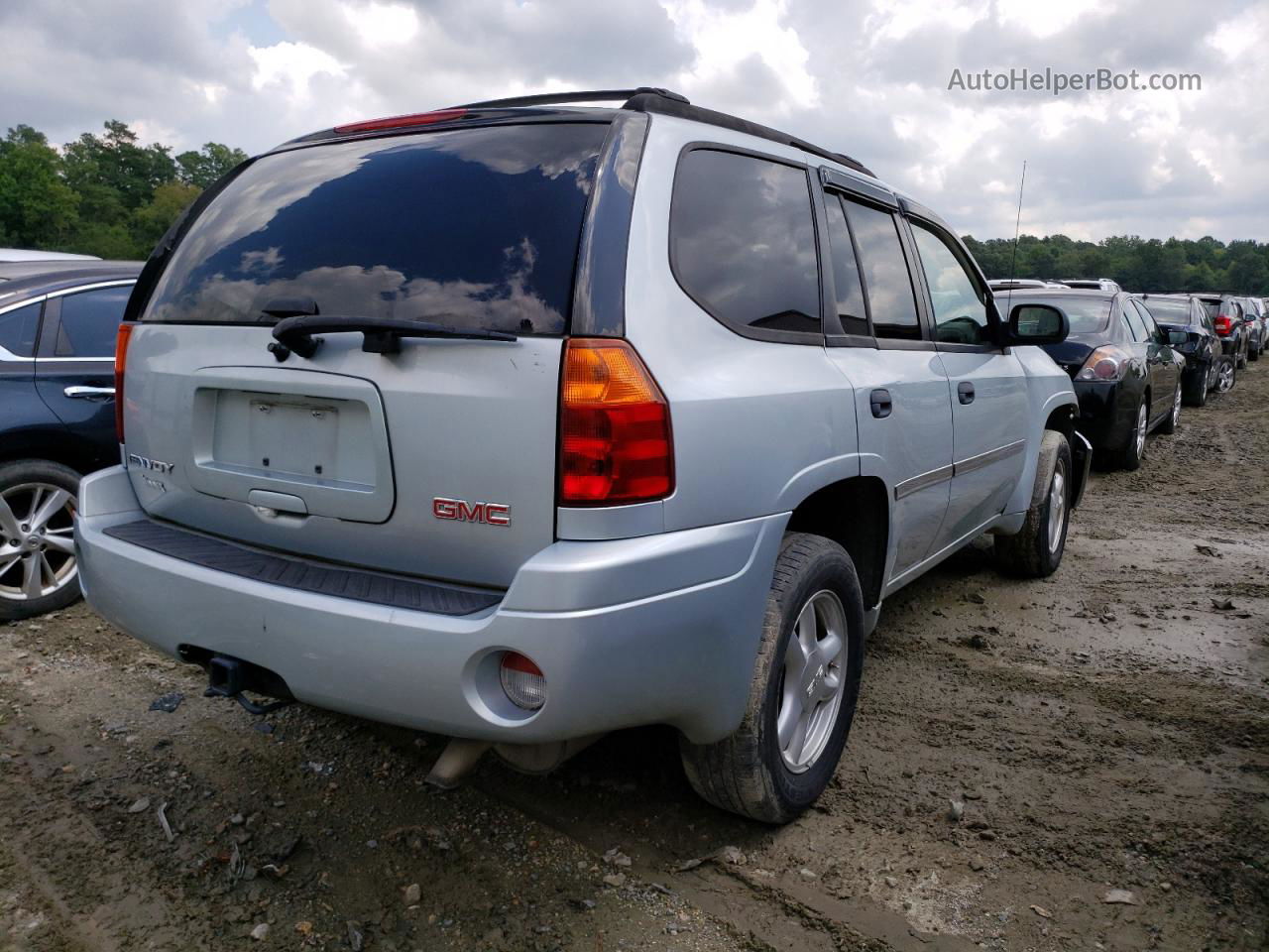 2007 Gmc Envoy  Silver vin: 1GKDT13S172285127