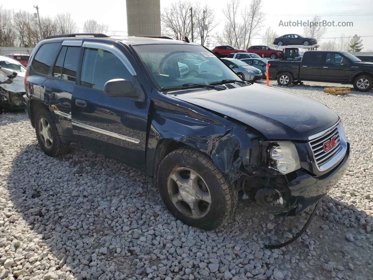 2008 Gmc Envoy  Синий vin: 1GKDT13S182100480