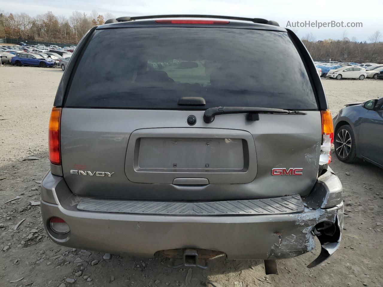 2008 Gmc Envoy  Серый vin: 1GKDT13S182125394