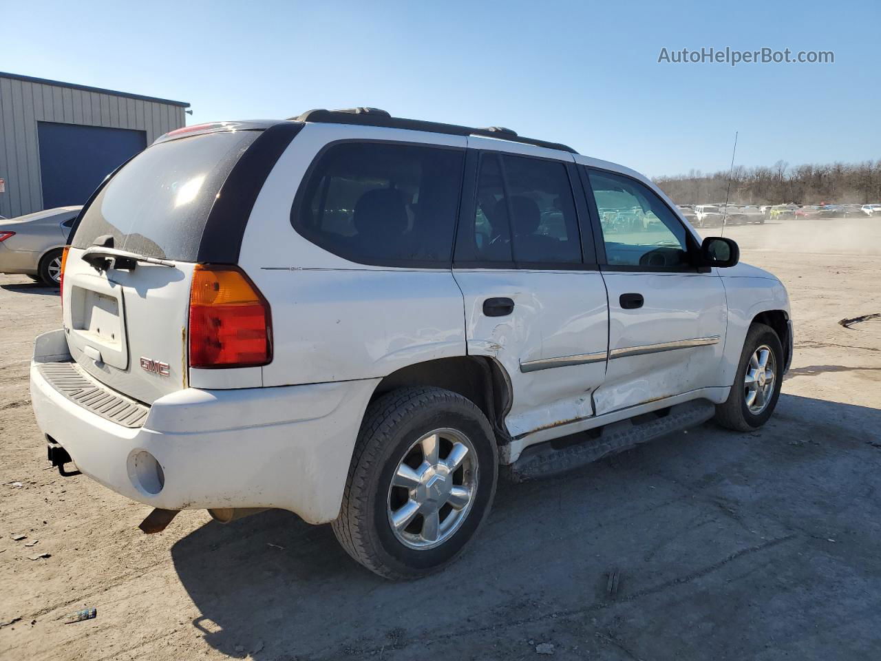 2008 Gmc Envoy  White vin: 1GKDT13S182135407