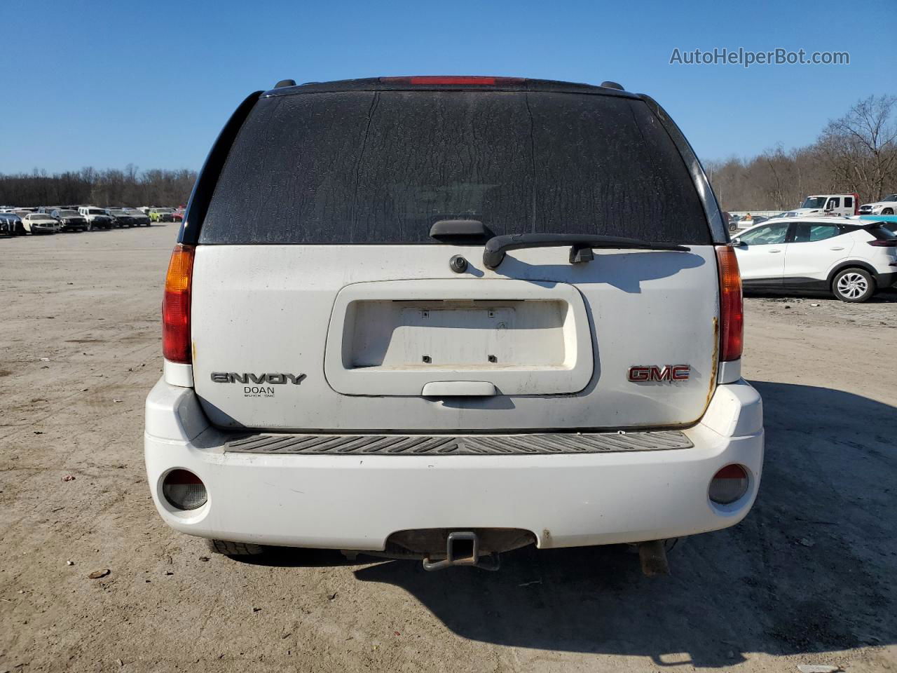 2008 Gmc Envoy  White vin: 1GKDT13S182135407