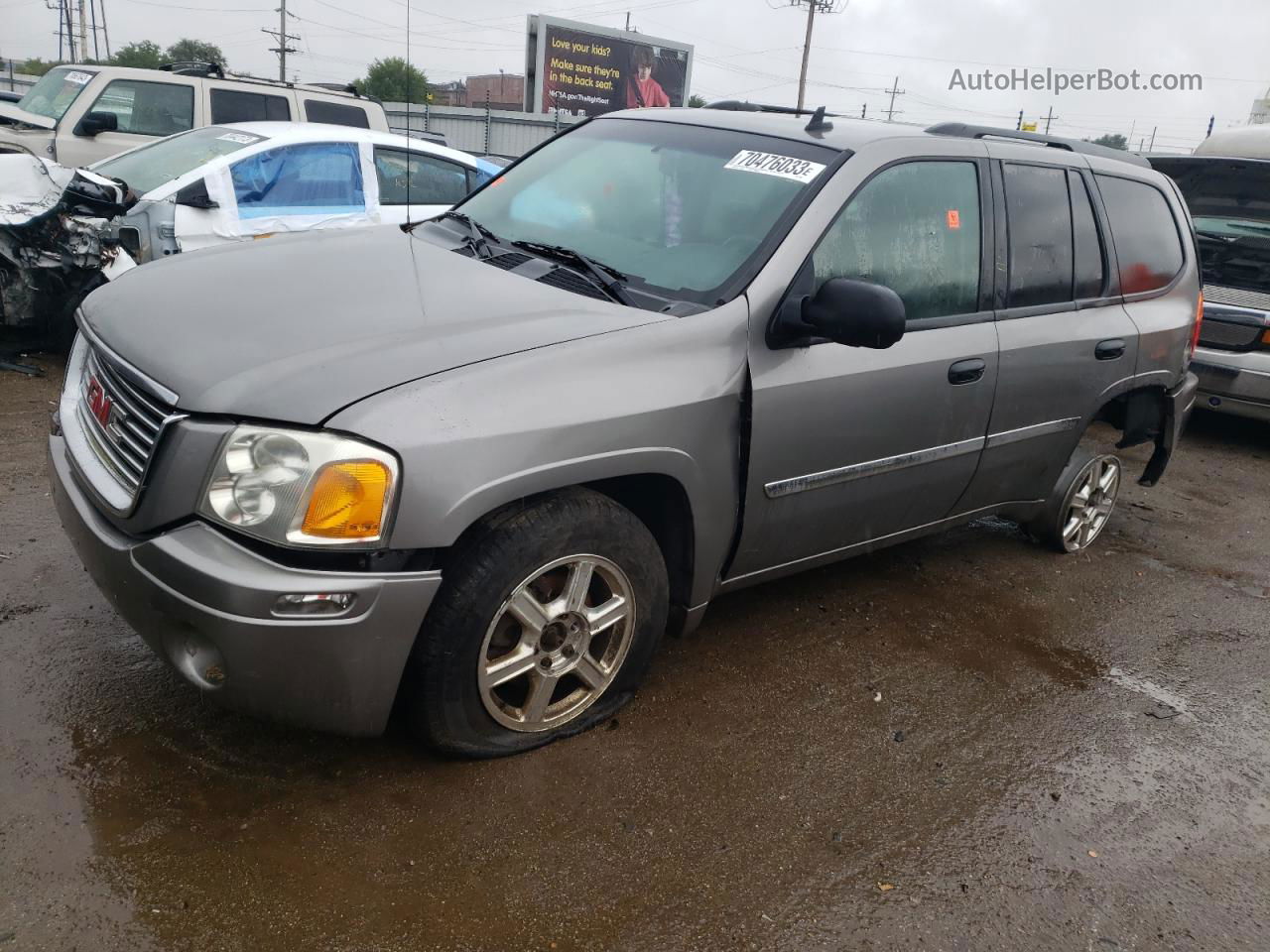 2008 Gmc Envoy  Gray vin: 1GKDT13S182175082