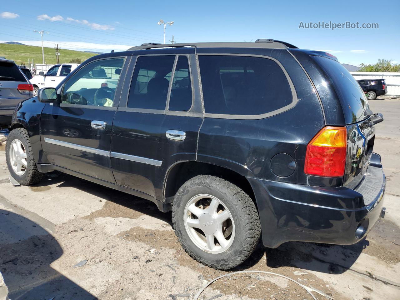 2008 Gmc Envoy  Black vin: 1GKDT13S182238925